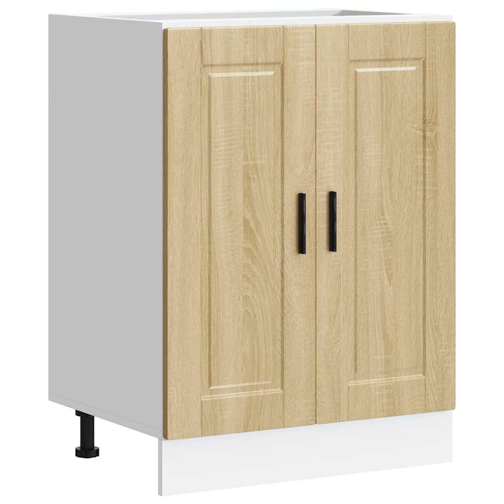 Kitchen Base Cabinet "Porto" Sonoma Oak Engineered Wood