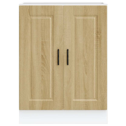 Kitchen Base Cabinet "Porto" Sonoma Oak Engineered Wood