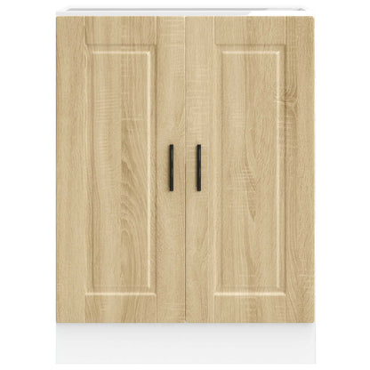 Kitchen Base Cabinet "Porto" Sonoma Oak Engineered Wood