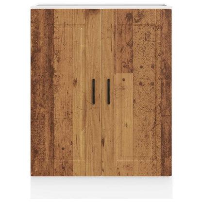 Kitchen Base Cabinet "Porto" Old Wood Engineered Wood