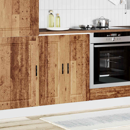 Kitchen Base Cabinet "Porto" Old Wood Engineered Wood