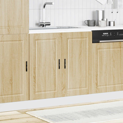 Sink Base Cabinet "Porto" Sonoma Oak 80x46x81.5 cm