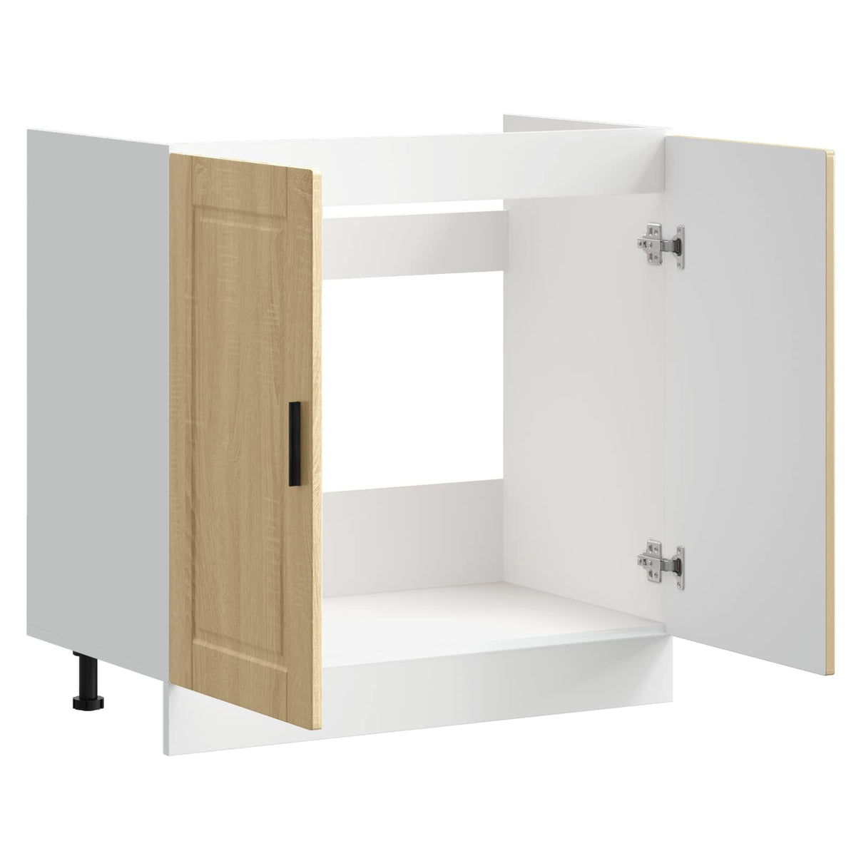 Sink Base Cabinet "Porto" Sonoma Oak 80x46x81.5 cm