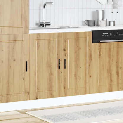 Sink Base Cabinet "Porto" Artisan Oak 80x46x81.5 cm