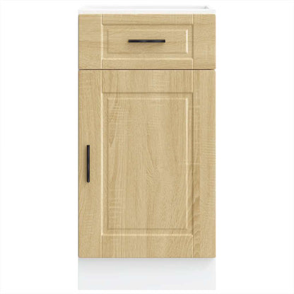 Kitchen Base Cabinet "Porto" Sonoma Oak Engineered Wood