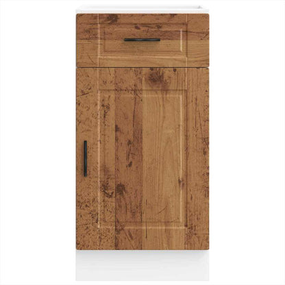 Kitchen Base Cabinet "Porto" Old Wood Engineered Wood
