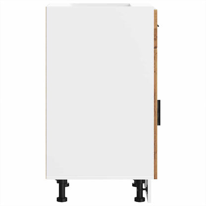 Kitchen Base Cabinet Porto Old Wood Engineered Wood