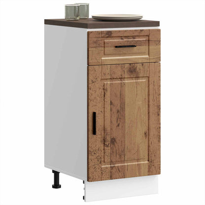Kitchen Base Cabinet "Porto" Old Wood Engineered Wood
