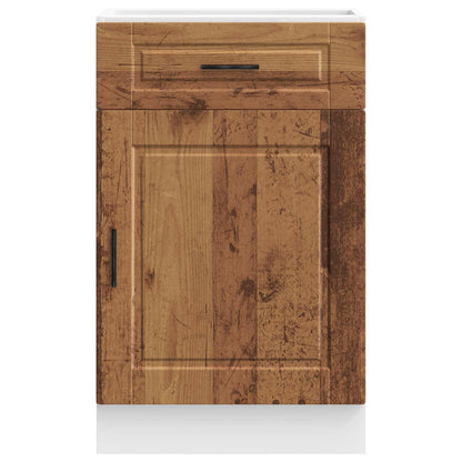 Kitchen Base Cabinet "Porto" Old Wood Engineered Wood