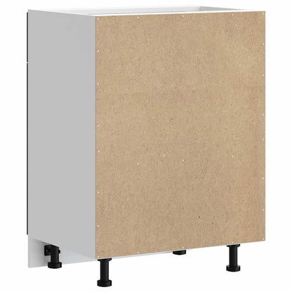 Kitchen Base Cabinet Porto Black Engineered Wood
