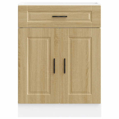 Kitchen Base Cabinet "Porto" Sonoma Oak Engineered Wood