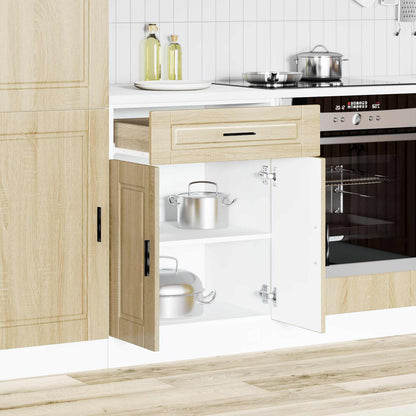 Kitchen Base Cabinet "Porto" Sonoma Oak Engineered Wood