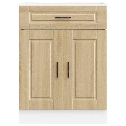 Kitchen Base Cabinet "Porto" Sonoma Oak Engineered Wood