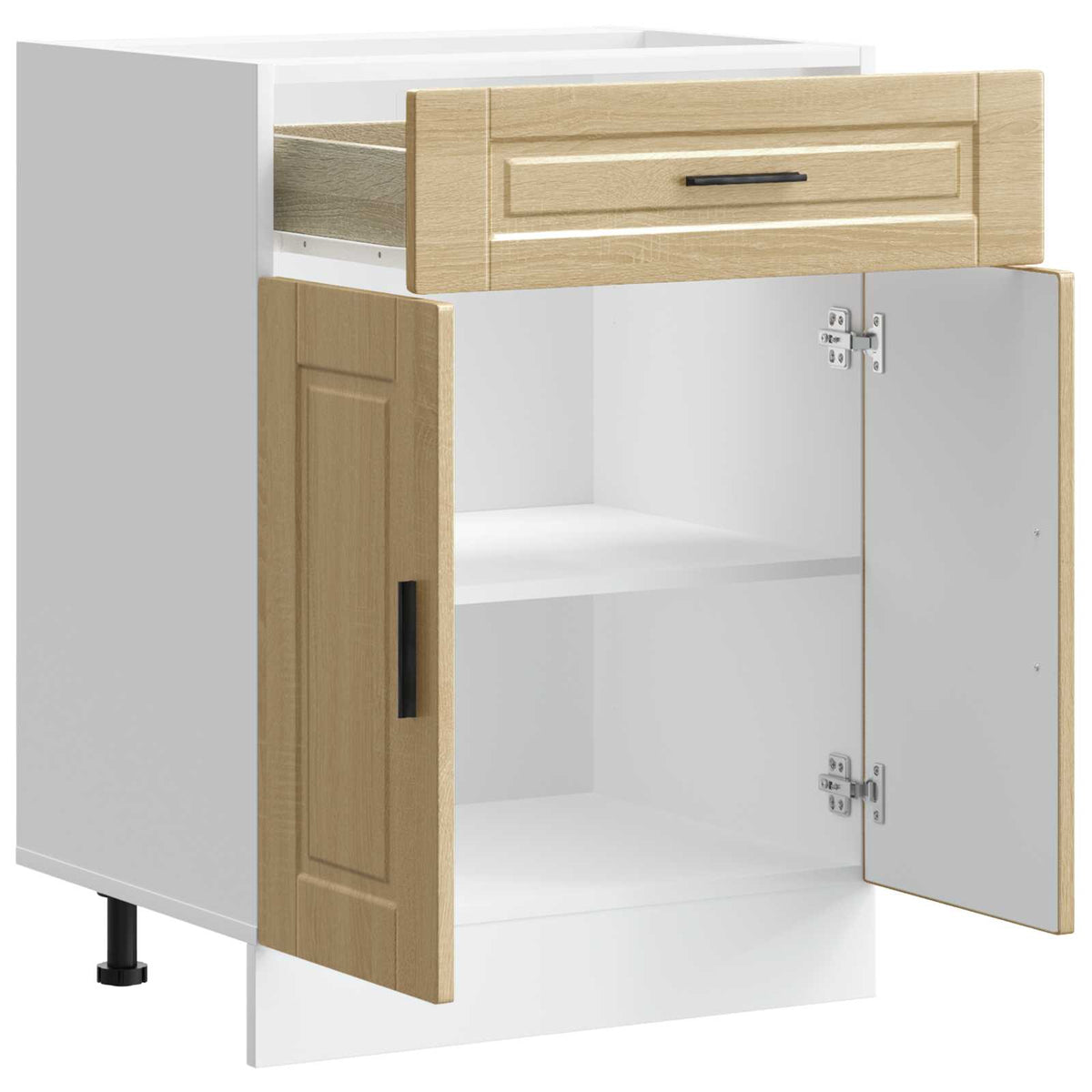 Kitchen Base Cabinet "Porto" Sonoma Oak Engineered Wood