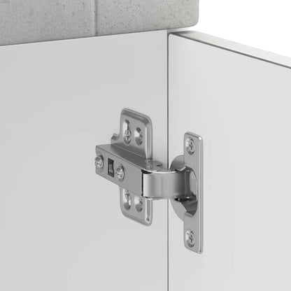 Kitchen Base Cabinet Porto Concrete Grey Engineered Wood