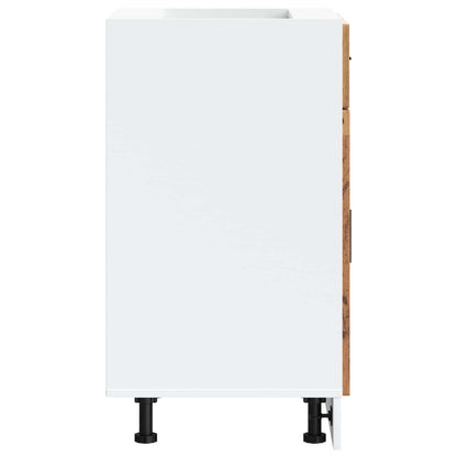 Kitchen Base Cabinet "Porto" Old Wood Engineered Wood