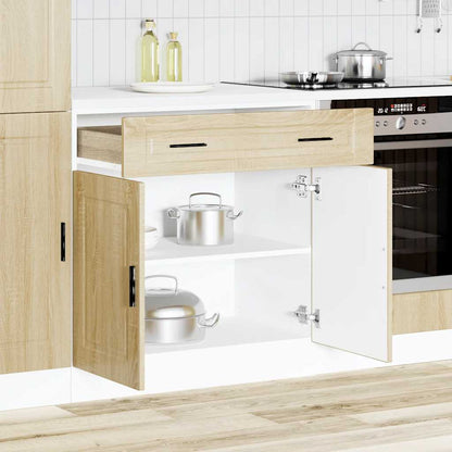 Kitchen Base Cabinet Porto Sonoma Oak Engineered Wood
