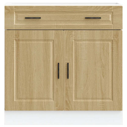 Kitchen Base Cabinet "Porto" Sonoma Oak Engineered Wood