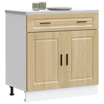 Kitchen Base Cabinet "Porto" Sonoma Oak Engineered Wood