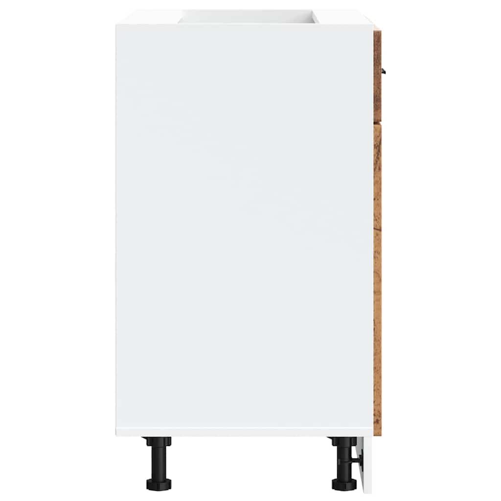 Kitchen Base Cabinet Porto Old Wood Engineered Wood