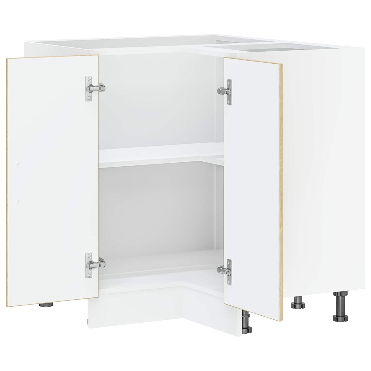 Kitchen Corner Base Cabinet "Porto" Sonoma Oak Engineered Wood