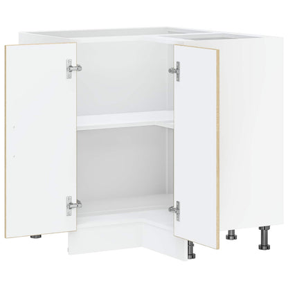 Kitchen Corner Base Cabinet "Porto" Sonoma Oak Engineered Wood