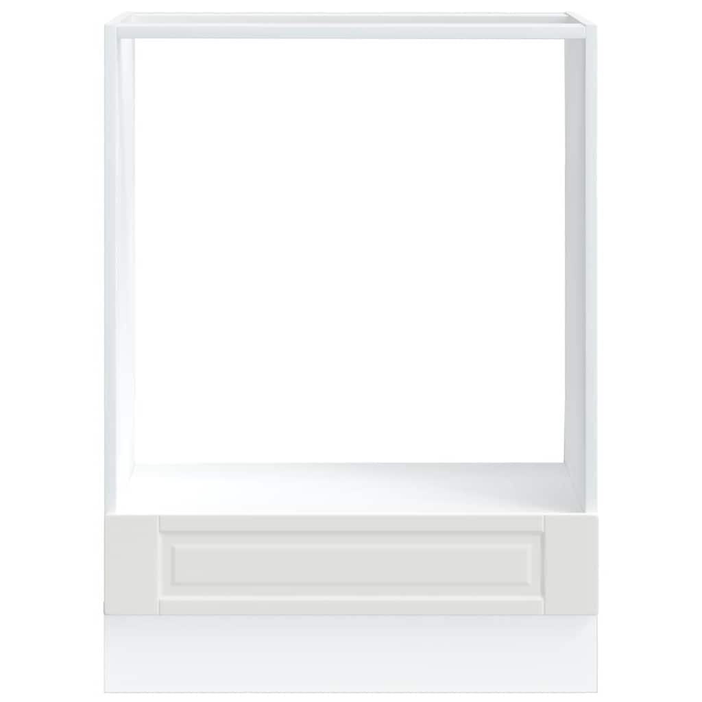 Oven Cabinet "Porto" White Engineered Wood