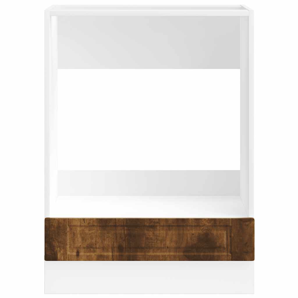 Oven Cabinet Porto Smoked Oak Engineered Wood