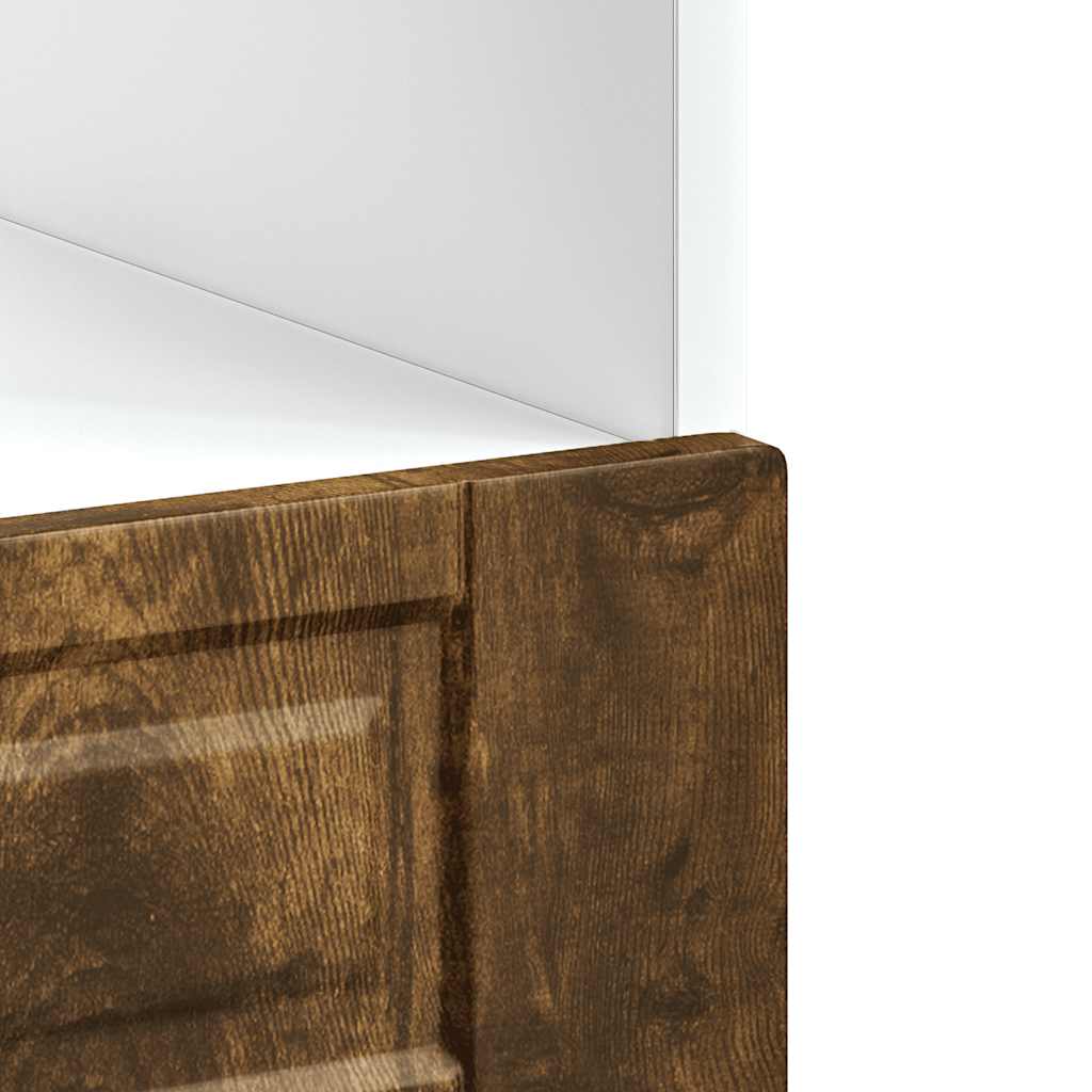 Oven Cabinet Porto Smoked Oak Engineered Wood