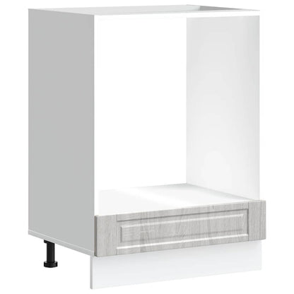 Oven Cabinet Porto Grey Sonoma Engineered Wood