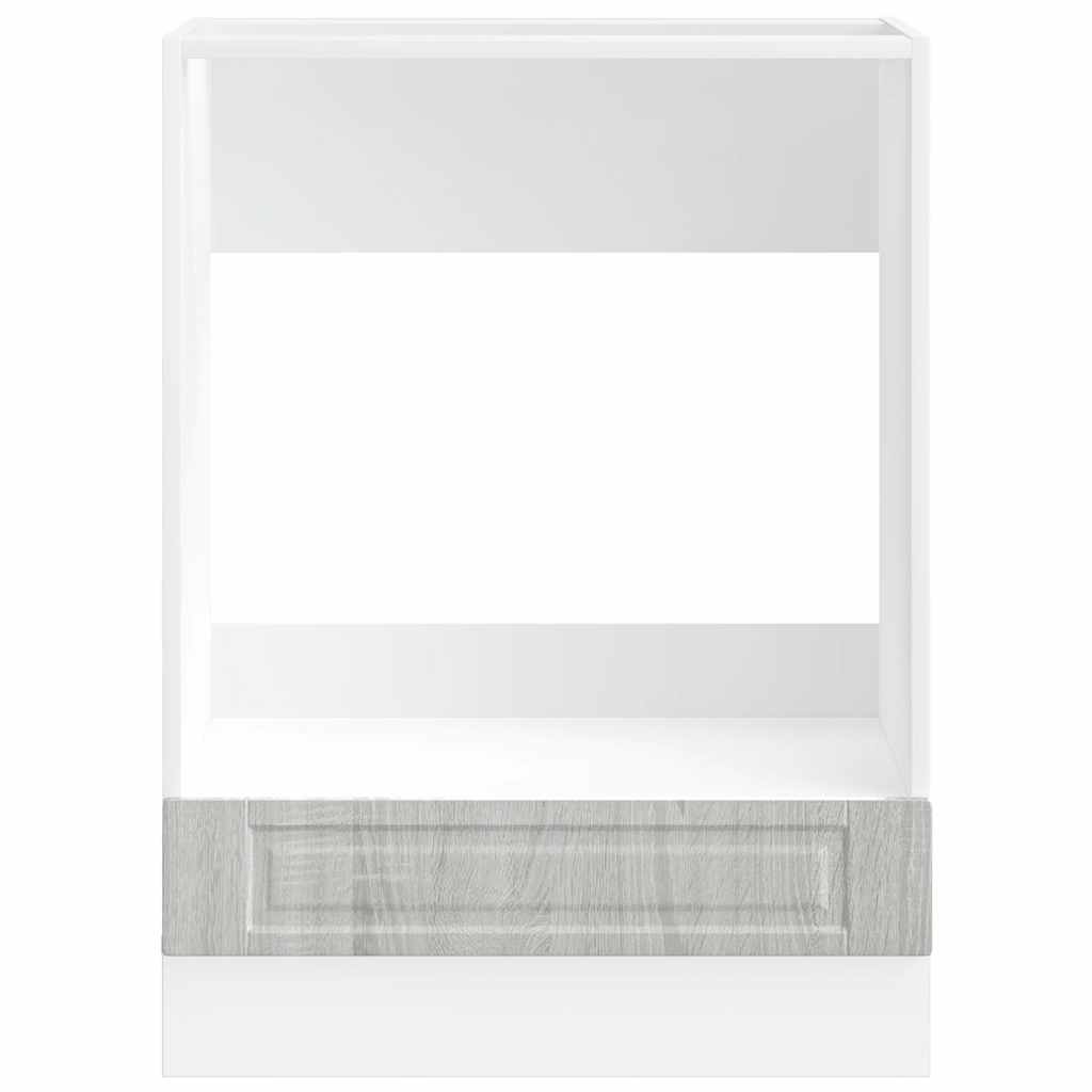 Oven Cabinet Porto Grey Sonoma Engineered Wood