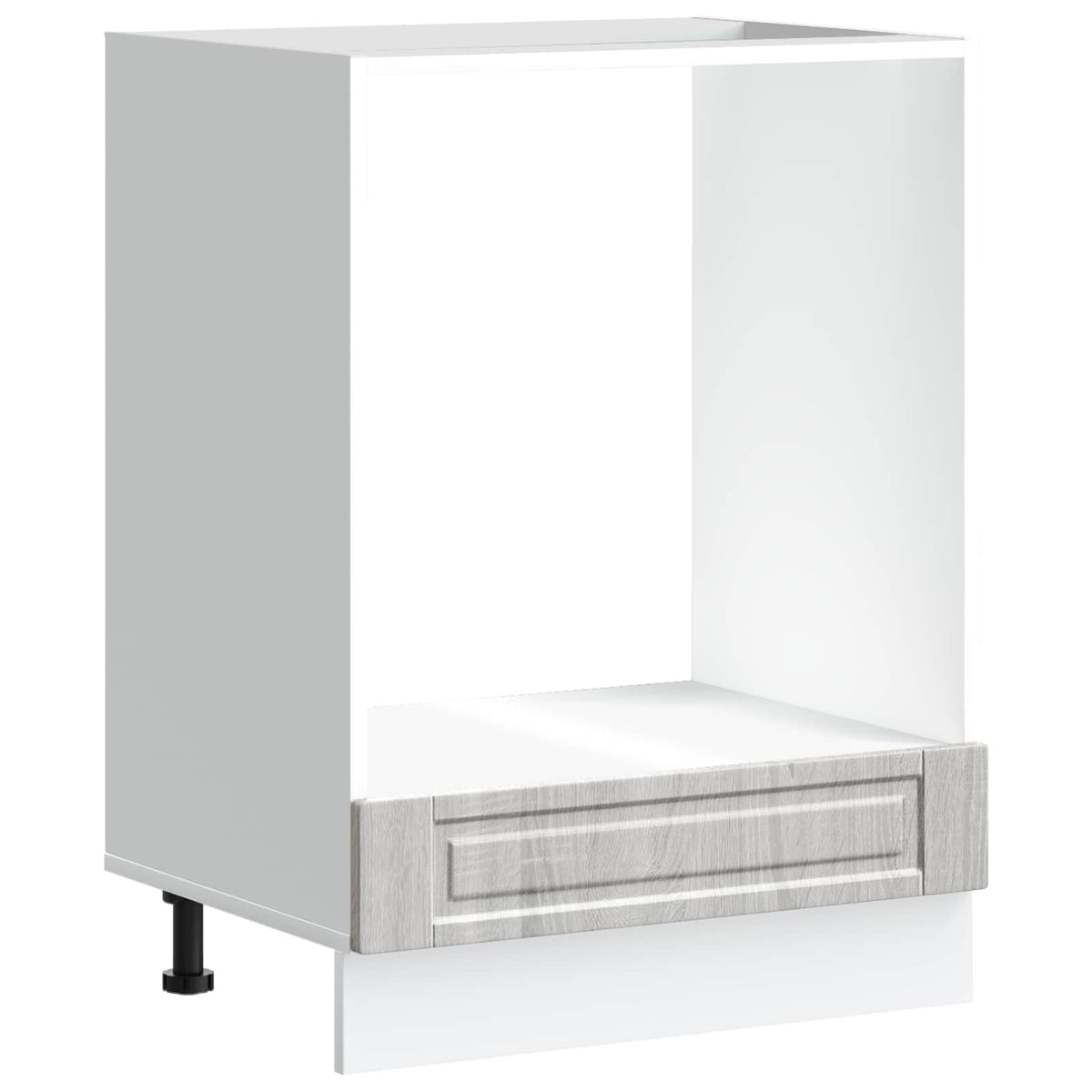 Oven Cabinet "Porto" Grey Sonoma Engineered Wood