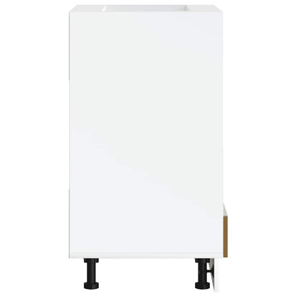 Oven Cabinet Porto Artisan Oak Engineered Wood