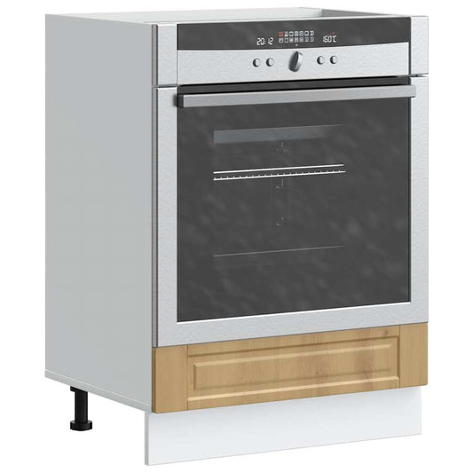 Oven Cabinet "Porto" Artisan Oak Engineered Wood