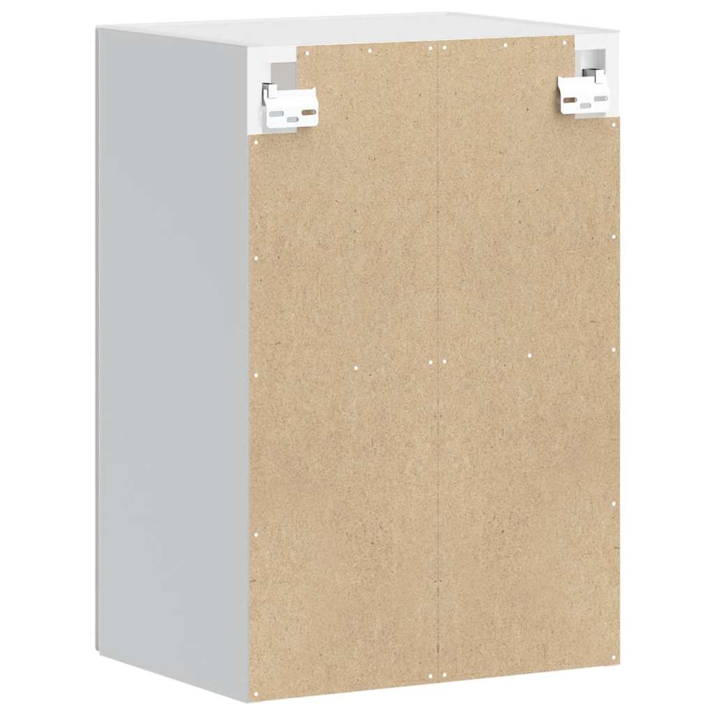 Kitchen Wall Cabinet with Glass Door Porto White