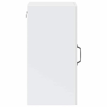 Kitchen Wall Cabinet with Glass Door Porto High Gloss White