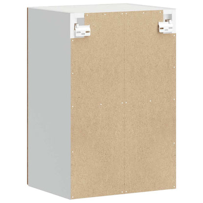 Kitchen Wall Cabinet with Glass Door Porto Old Wood