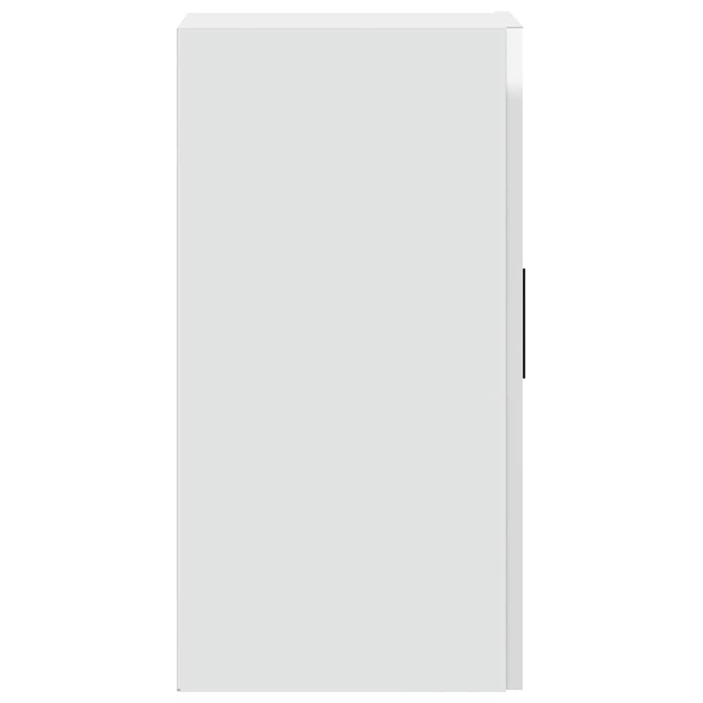 Kitchen Wall Cabinet "Porto" High Gloss White Engineered Wood