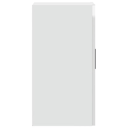 Kitchen Wall Cabinet "Porto" High Gloss White Engineered Wood