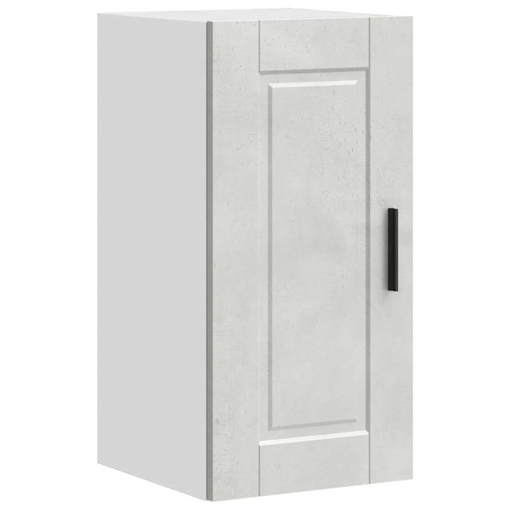 Kitchen Wall Cabinet Porto Concrete Grey Engineered Wood