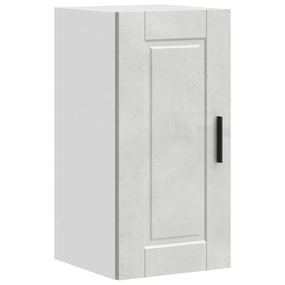 Kitchen Wall Cabinet Porto Concrete Grey Engineered Wood