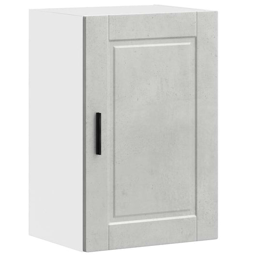 Kitchen Wall Cabinet Porto Concrete Grey Engineered Wood