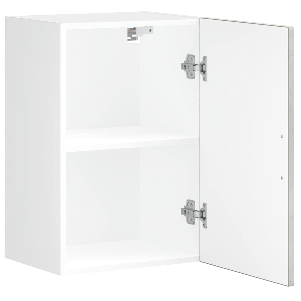 Kitchen Wall Cabinet Porto Concrete Grey Engineered Wood