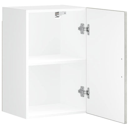 Kitchen Wall Cabinet Porto Concrete Grey Engineered Wood