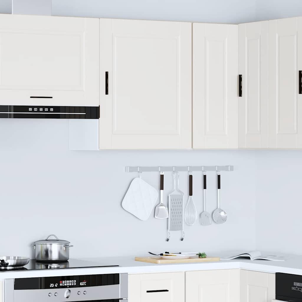 Kitchen Wall Cabinet "Porto" White Engineered Wood