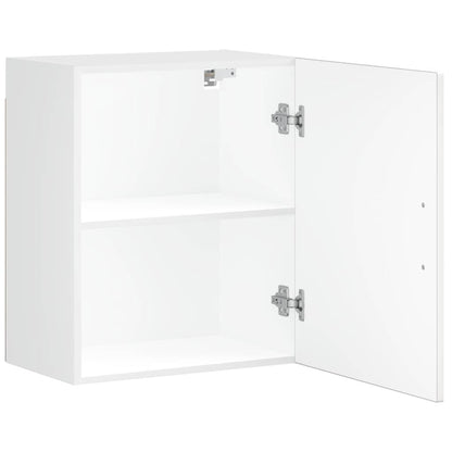 Kitchen Wall Cabinets 2 pcs Porto White Engineered Wood