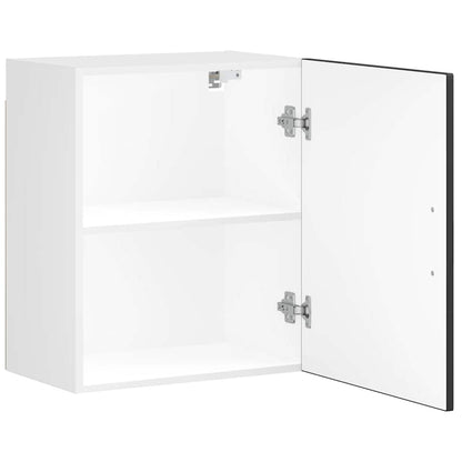 Kitchen Wall Cabinets 2 pcs "Porto" Black Engineered Wood