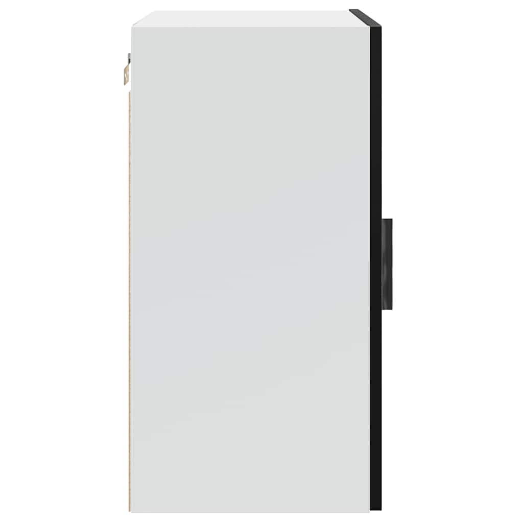 Kitchen Wall Cabinets 2 pcs "Porto" Black Engineered Wood