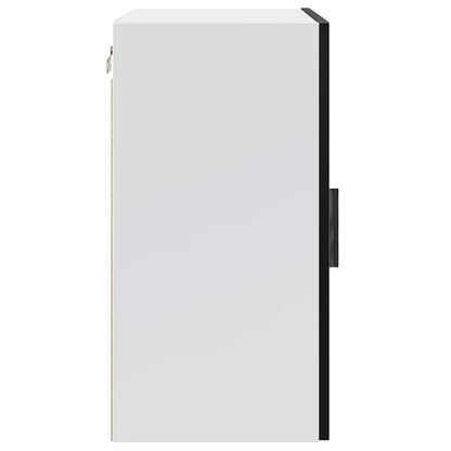 Kitchen Wall Cabinets 2 pcs "Porto" Black Engineered Wood