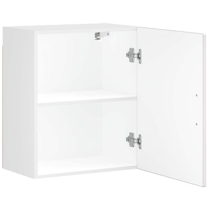 Kitchen Wall Cabinet "Porto" High Gloss White Engineered Wood